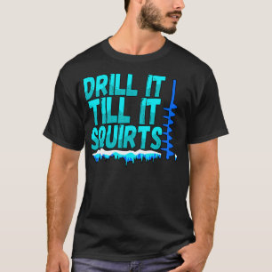 Het moet tot het uitviert... grappige ijskap Vist  T-shirt