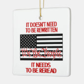 Het moet worden herlezen Kerstmis Ornament (Links)