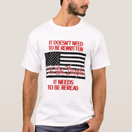 Het moet worden herlezen Mannen T-shirt