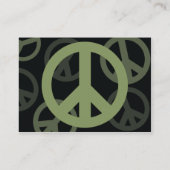 Het Mollige Symbool van de vrede - Visitekaartje (Achterkant)