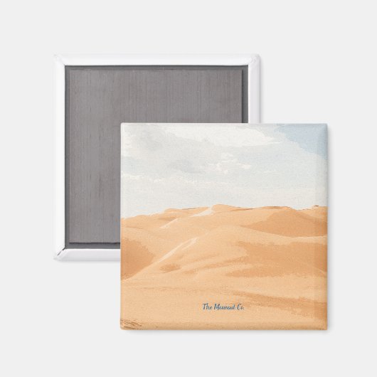 Het moment Co. Magneet (Voorkant / Achterkant)