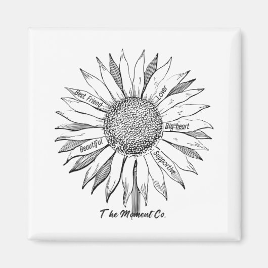 Het moment dat Co. magneet ondersteunt (Voorkant)