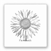 Het moment dat Co. ondersteunt Sticker (Voorkant)