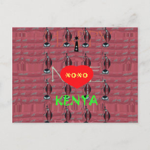 Het moment dat je droomt van Kenya Hakuna Matata Briefkaart