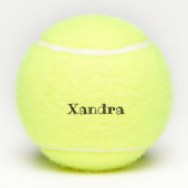 Het moment dat je gelooft dat Tennis Ball Tennisballen (Achterkant)