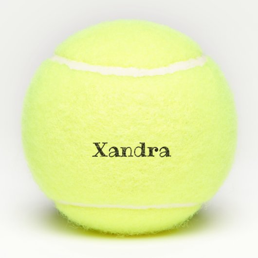 Het moment dat je gelooft dat Tennis Ball Tennisballen (Achterkant)