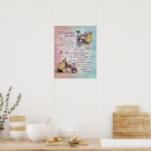 Het moment dat je me liet wachten. poster (Keuken)