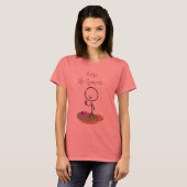 "Het moment in beeld brengen" T-shirt (Voorkant volledig)