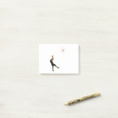 Het moment post-it® notes (Op bureau)