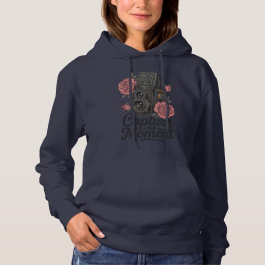 Het moment vastleggen hoodie (Voorkant)
