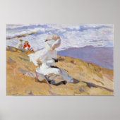 Het moment vastleggen, Joaquín Sorolla Art Poster (Voorkant)