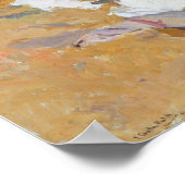 Het moment vastleggen, Joaquín Sorolla Art Poster (Hoek)