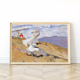 Het moment vastleggen, Joaquín Sorolla Art Poster