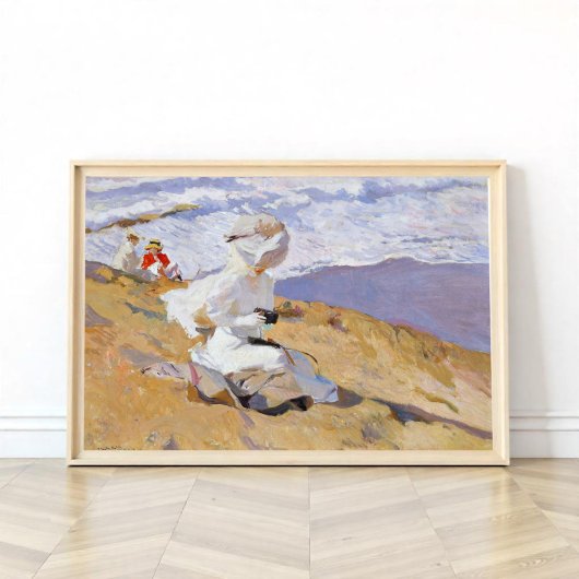Het moment vastleggen, Joaquín Sorolla Art Poster