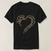 Het moment waarop je hart stopte, veranderde mijn  t-shirt (Design voorkant)
