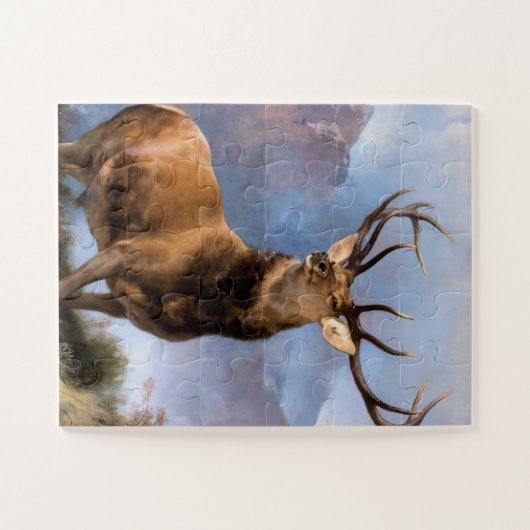 Het Monarch van de Glen Legpuzzel (Horizontaal)