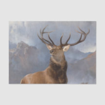 Het monarch van de Glen (Wilde Stag) (door Landsee