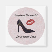 Het mondig maken van vrouwen magneet (Voorkant)