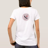 Het mondig maken van vrouwen t-shirt (Achterkant)