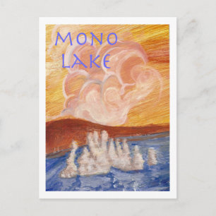 Het mono Briefkaart van het Meer
