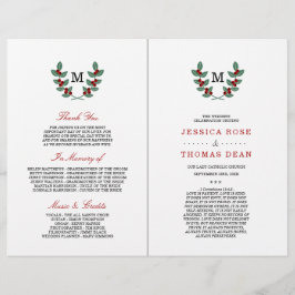 Het Monogram Berry Struik Wedding Collectie