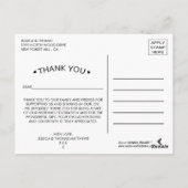 Het Monogram Berry Struik Wedding Collectie Briefkaart (Achterkant)