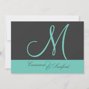 Het Monogram/het grafiet/de wintertaling van de Kaart