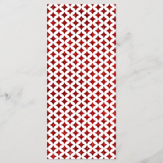 Het Monogram het Spelen Menu van het Collectie van (Achterkant)