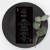 Het Monogram het Spelen Menu van het Collectie van