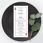 Het Monogram het Spelen Menu van het Collectie van<br><div class="desc">Geniet in stijl met deze stijlvolle en zeer trendy trouwmenukaarten. Dit ontwerp is gemakkelijk te personaliseren met uw speciale gebeurtenisformulering en uw gasten zullen enthousiast zijn wanneer zij deze geweldige menu's zien.</div>