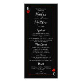 Het Monogram het Spelen Menu van het Collectie van (Voorkant)