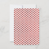 Het Monogram Kaart Wedding Collectie RSVP (Achterkant)