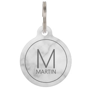 Het Monogram van de dichter, Naam met de Code van Huisdierpenning