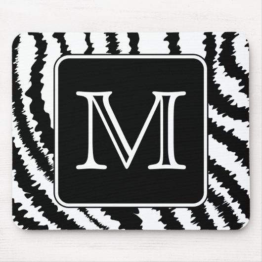Het Monogram van de douane, de Gestreepte Muismat (Voorkant)