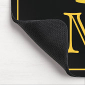 Het Monogram van de kroon Muismat (Hoek)