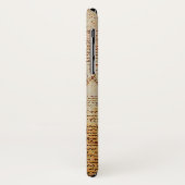 Het monogram van het hart en de Bronchiale Arterie Case-Mate iPhone Case (Achterkant/links)