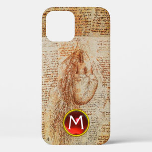 Het monogram van het hart en de Bronchiale Arterie Case-Mate iPhone Case