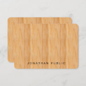 Het Monogram van het Manuscript van het Hand van d Notitiekaartje (Voorkant / Achterkant)