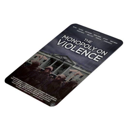 "Het monopolie op geweld" magneet (Linkerzijde)