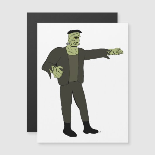 Het monster (Voorkant / Achterkant)