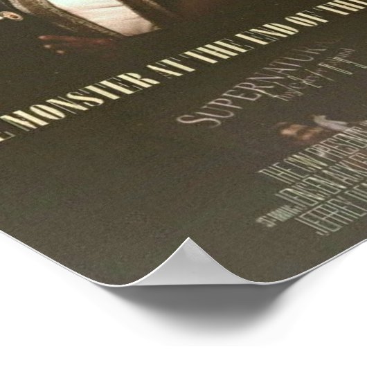 Het monster aan het eind van dit boek poster (Hoek)