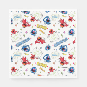 Het monster aan het eind van dit Patroon van het V Servet