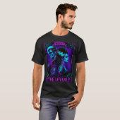 Het Monster Frankenstein En Bruid De Geliefden T-shirt (Voorkant volledig)