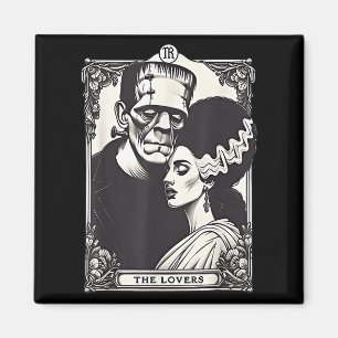 Het Monster Frankenstein En Bruid De Geliefden Tar Magneet