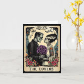 Het monster Frankenstein en de bruid Taro Kaart (Gele Bloem)