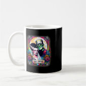 Het monster Frankenstein en de bruid Taro Koffiemok (Links)