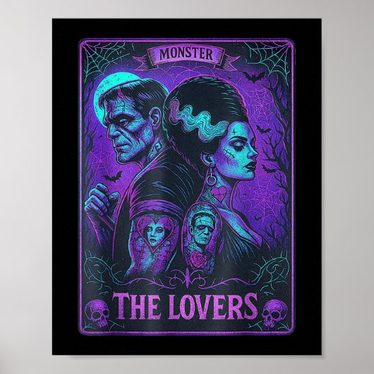 Het monster Frankenstein en de bruid Taro Poster (Voorkant)