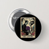 Het monster Frankenstein en de bruid Taro Ronde Button 5,7 Cm (Voorkant /achterkant)