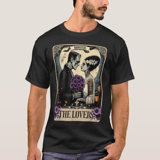 Het monster Frankenstein en de bruid Taro T-shirt (Voorkant)