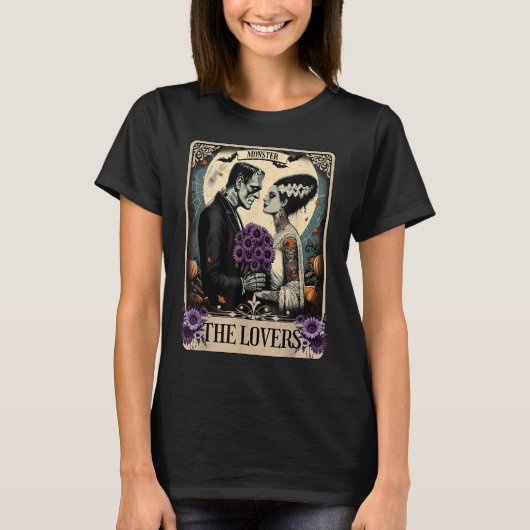 Het monster Frankenstein en de bruid Taro T-shirt (Voorkant)